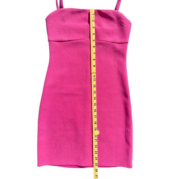 Hello Molly “Peachy Moments” Pink Bodycon Mini Dress NWT – Size Small US 4 - Picture 8 of 11